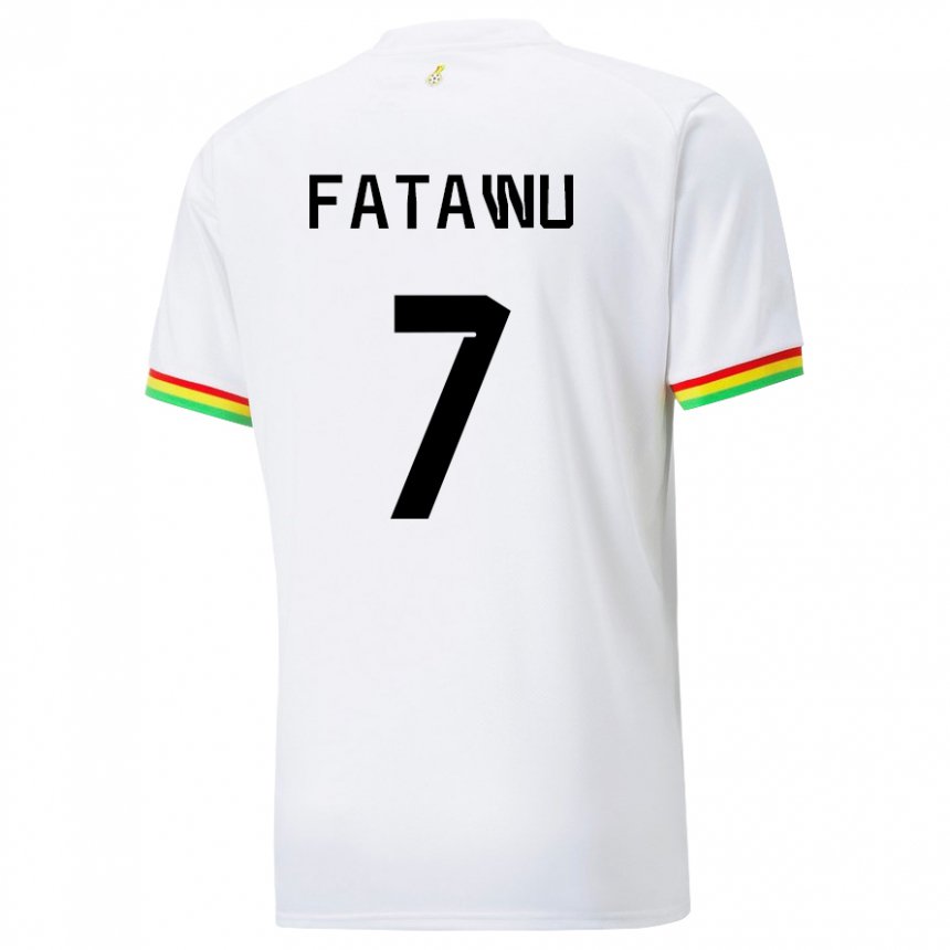 Lapset Ghanan Issahaku Fatawu #7 Valkoinen Kotipaita 22-24 Lyhythihainen Paita T-paita