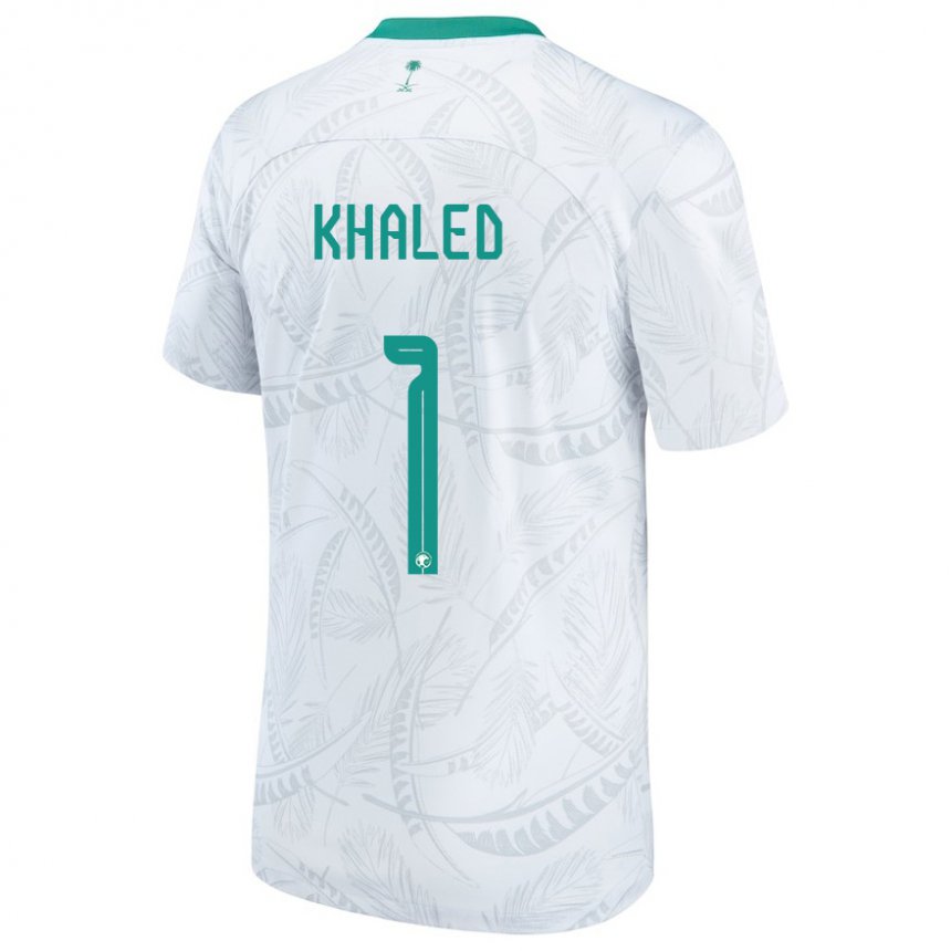 Lapset Saudi-arabian Sarah Khaled #1 Valkoinen Kotipaita 22-24 Lyhythihainen Paita T-paita
