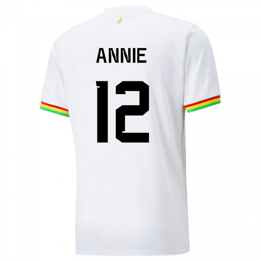Lapset Ghanan Henrietta Annie #12 Valkoinen Kotipaita 22-24 Lyhythihainen Paita T-paita