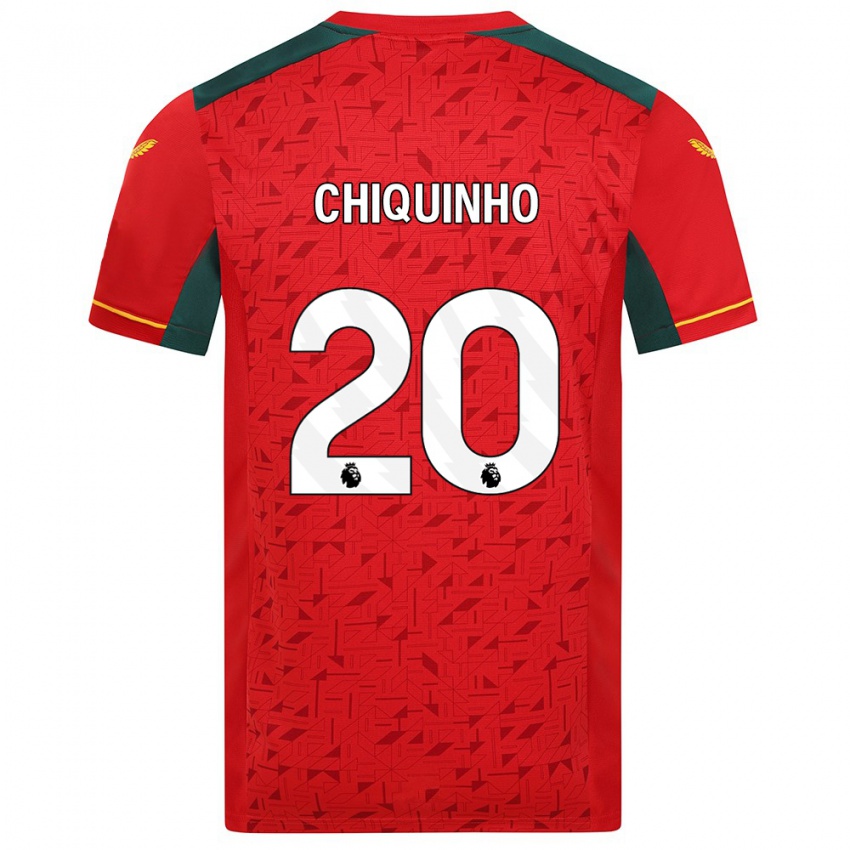 Lapset Chiquinho #20 Punainen Vieraspaita 2023/24 Lyhythihainen Paita T-Paita