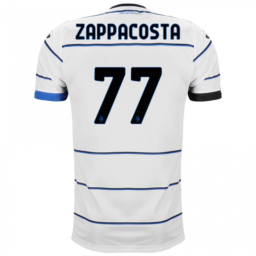 Lapset Davide Zappacosta #77 Valkoinen Vieraspaita 2023/24 Lyhythihainen Paita T-Paita