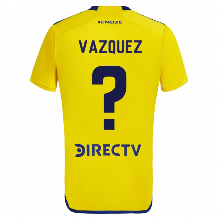 Lapset Luis Vazquez #0 Keltainen Vieraspaita 2023/24 Lyhythihainen Paita T-Paita