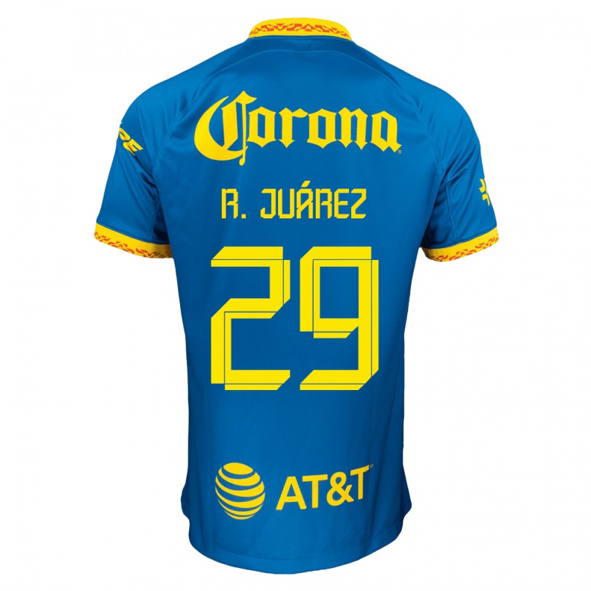 Lapset Ramón Juárez #29 Sininen Vieraspaita 2023/24 Lyhythihainen Paita T-Paita