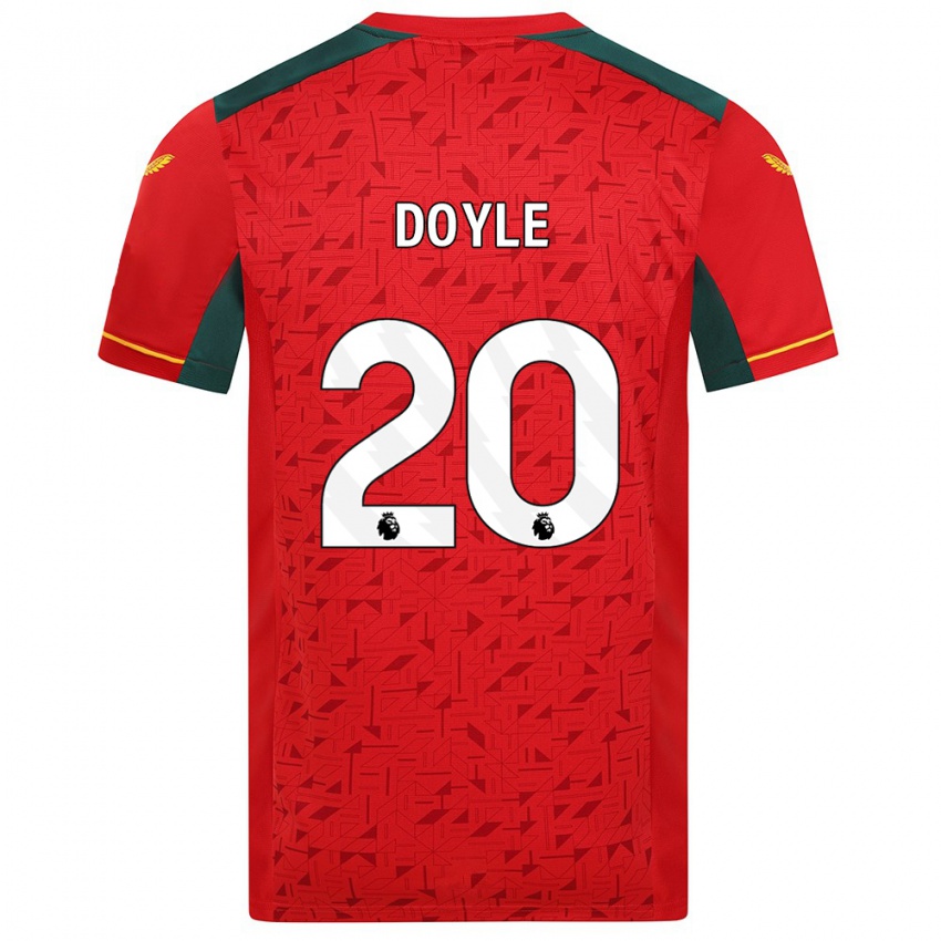 Miesten Tommy Doyle #20 Punainen Vieraspaita 2023/24 Lyhythihainen Paita T-Paita