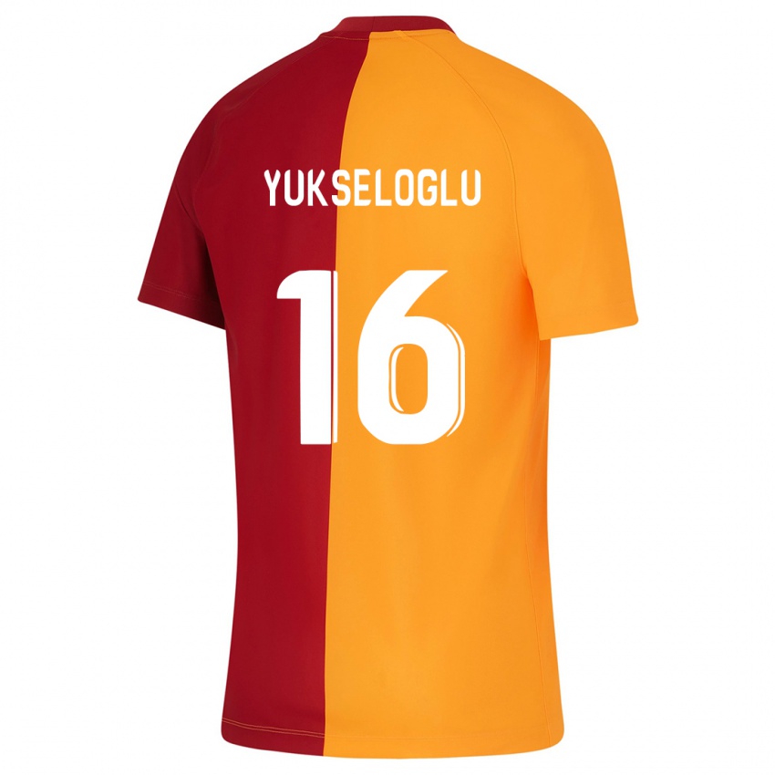 Lapset Ayaz Yükseloğlu #16 Oranssi Kotipaita 2023/24 Lyhythihainen Paita T-Paita