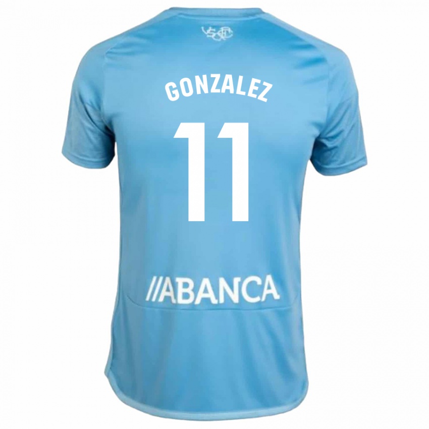 Lapset Alfon González #11 Sininen Kotipaita 2023/24 Lyhythihainen Paita T-Paita