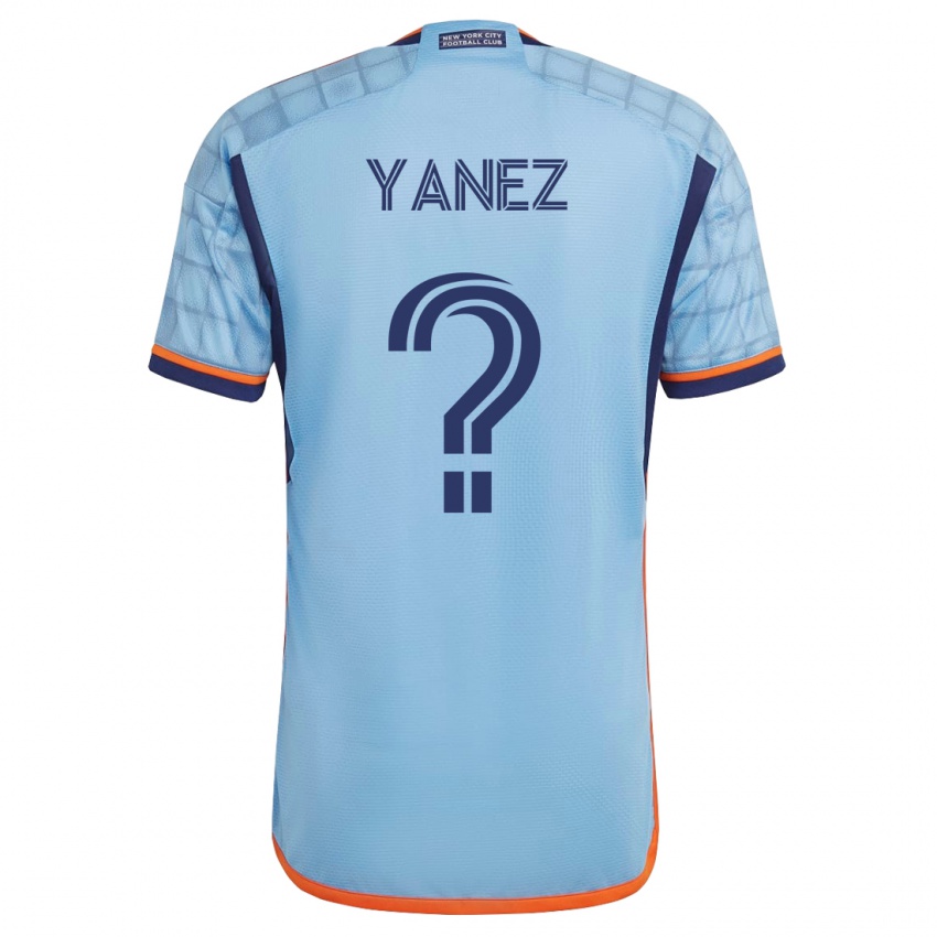 Naisten Zidane Yañez #0 Sininen Kotipaita 2023/24 Lyhythihainen Paita T-Paita