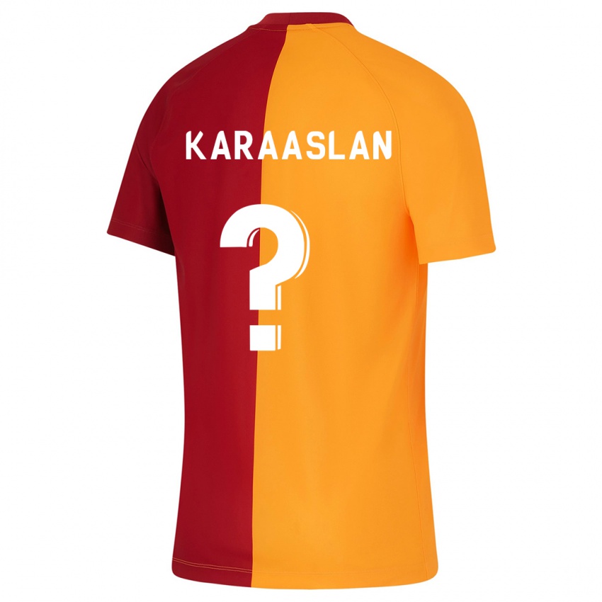 Naisten Ahmet Kerem Karaaslan #0 Oranssi Kotipaita 2023/24 Lyhythihainen Paita T-Paita