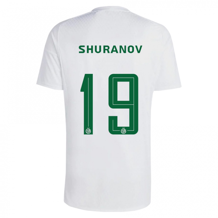 Lapset Erik Shuranov #19 Vihreä Sininen Vieraspaita 2023/24 Lyhythihainen Paita T-Paita