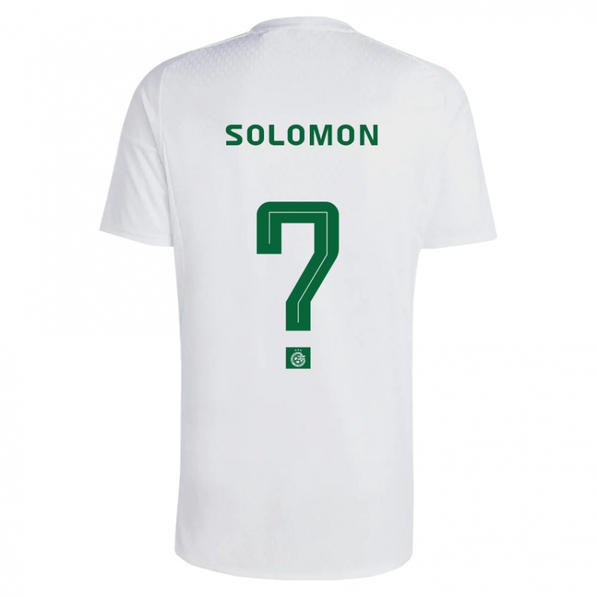 Miesten Itay Solomon #0 Vihreä Sininen Vieraspaita 2023/24 Lyhythihainen Paita T-Paita