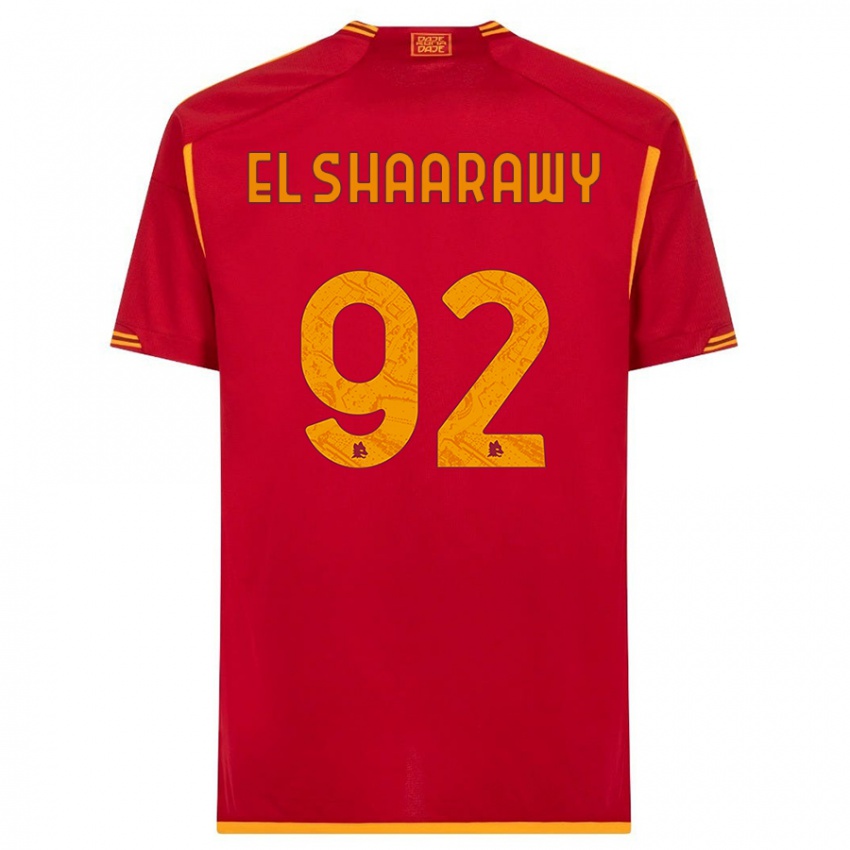 Lapset Stephan El Shaarawy #92 Punainen Kotipaita 2023/24 Lyhythihainen Paita T-Paita