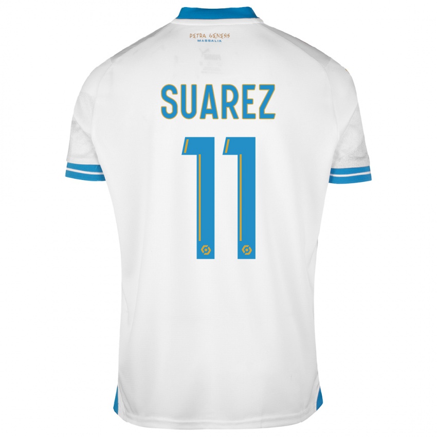 Lapset Luis Suarez #11 Valkoinen Kotipaita 2023/24 Lyhythihainen Paita T-Paita