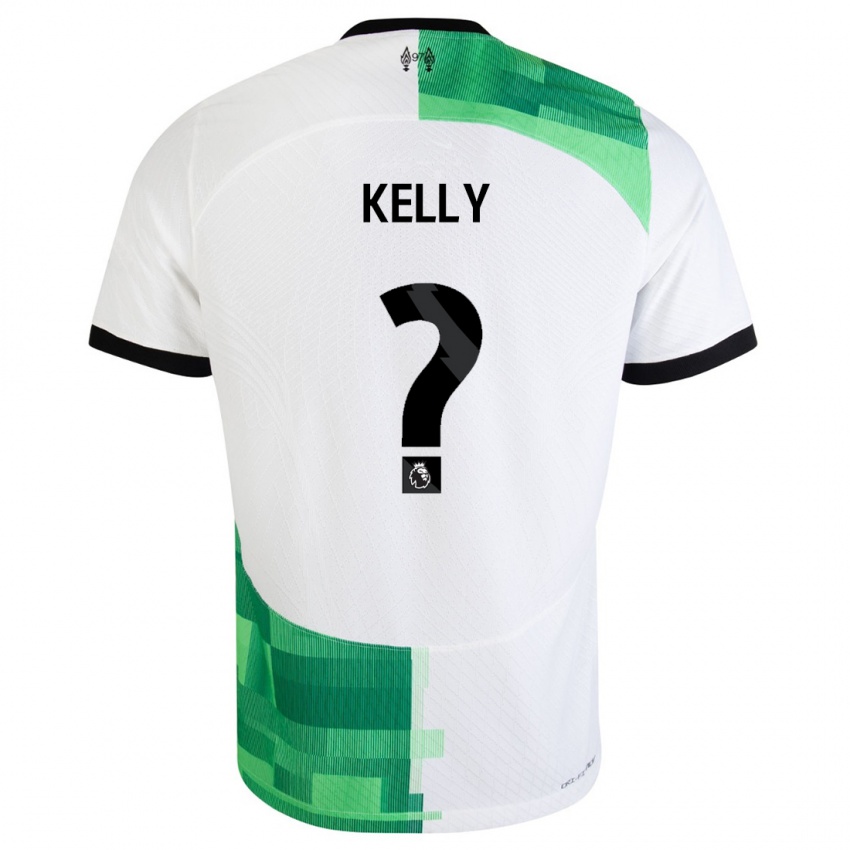 Lapset Kyle Kelly #0 Valkoinen Vihreä Vieraspaita 2023/24 Lyhythihainen Paita T-Paita