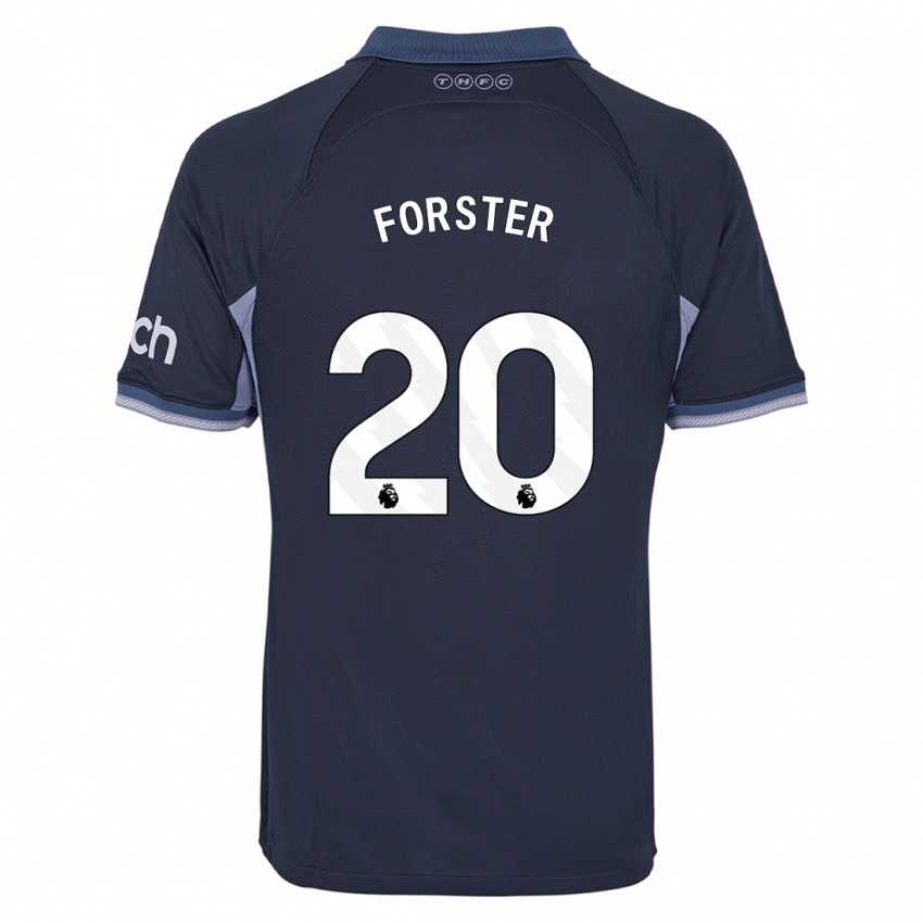 Lapset Fraser Forster #20 Tummansininen Vieraspaita 2023/24 Lyhythihainen Paita T-Paita