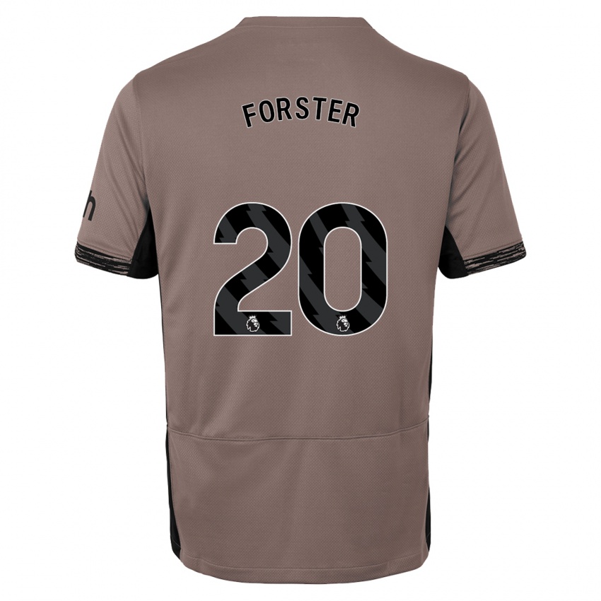 Lapset Fraser Forster #20 Tumma Beige Kolmas Sarja 2023/24 Lyhythihainen Paita T-Paita