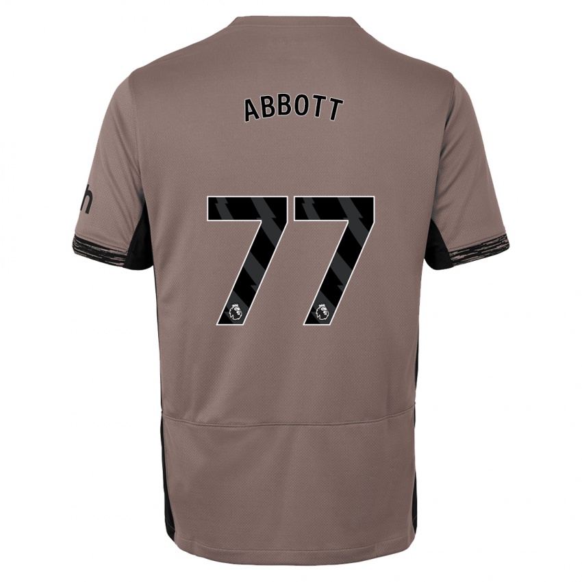 Lapset George Abbott #77 Tumma Beige Kolmas Sarja 2023/24 Lyhythihainen Paita T-Paita