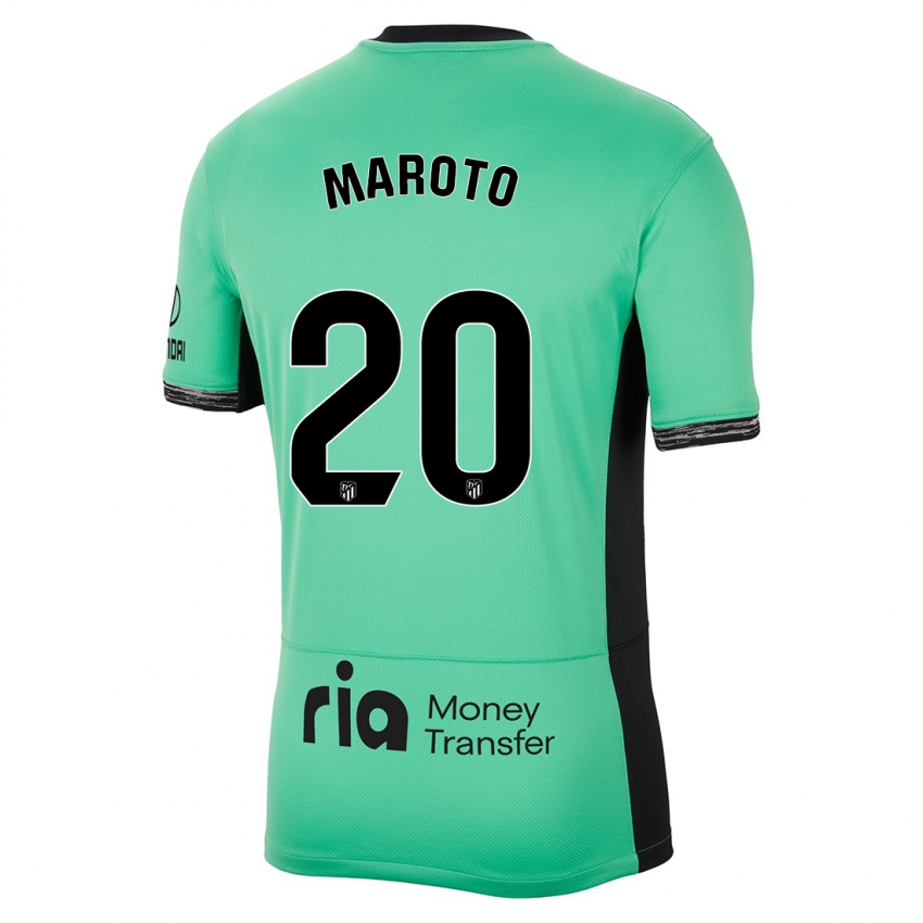 Lapset Mario Maroto #20 Keväänvihreä Kolmas Sarja 2023/24 Lyhythihainen Paita T-Paita