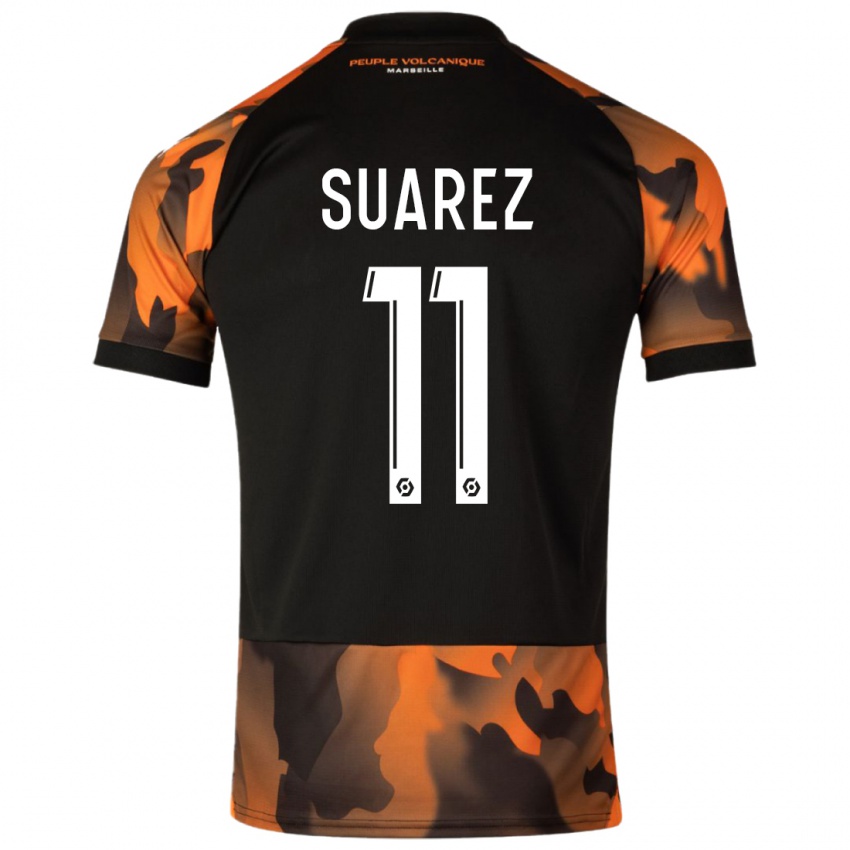 Lapset Luis Suarez #11 Musta Oranssi Kolmas Sarja 2023/24 Lyhythihainen Paita T-Paita