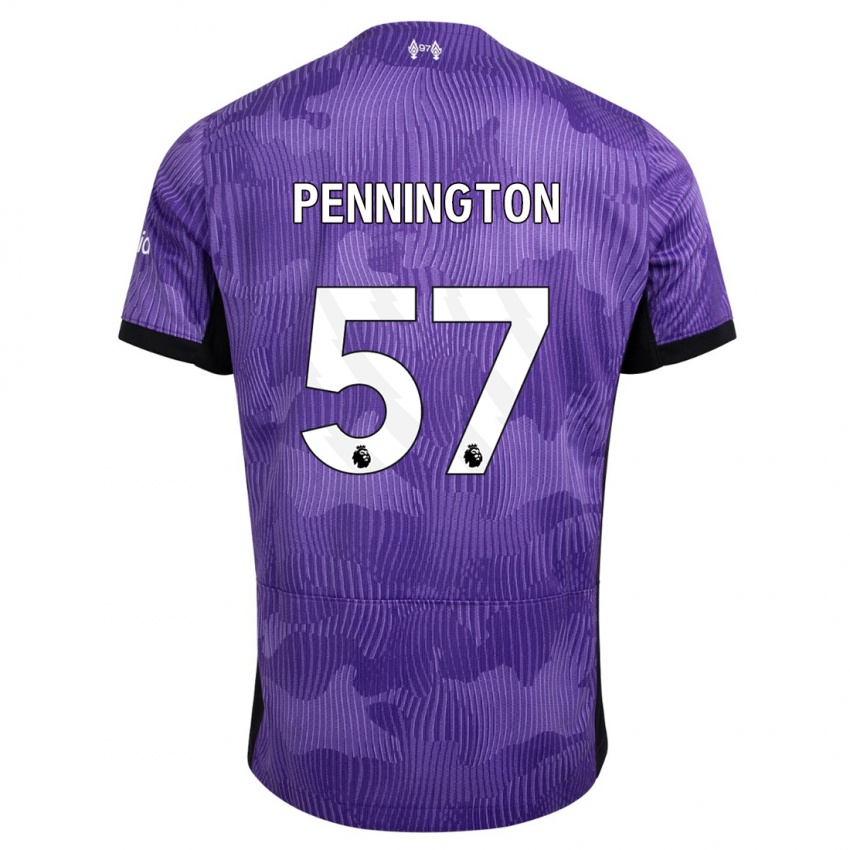Miesten Cody Pennington #57 Violetti Kolmas Sarja 2023/24 Lyhythihainen Paita T-Paita