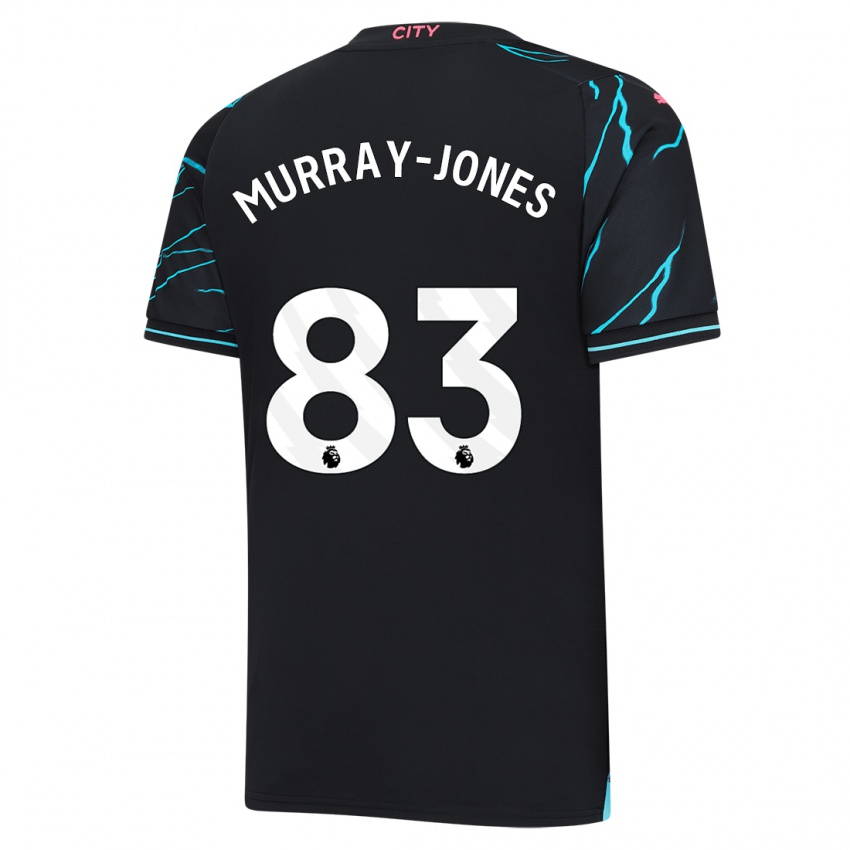 Miesten George Murray-Jones #83 Tummansininen Kolmas Sarja 2023/24 Lyhythihainen Paita T-Paita