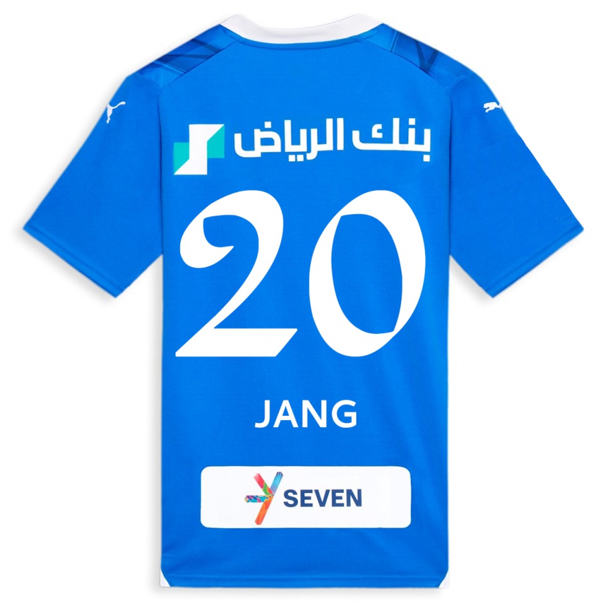 Naisten Hyun-Soo Jang #20 Sininen Kotipaita 2023/24 Lyhythihainen Paita T-Paita
